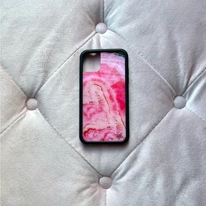 iPhone 11 Wildflower Cases Pink Marble Case